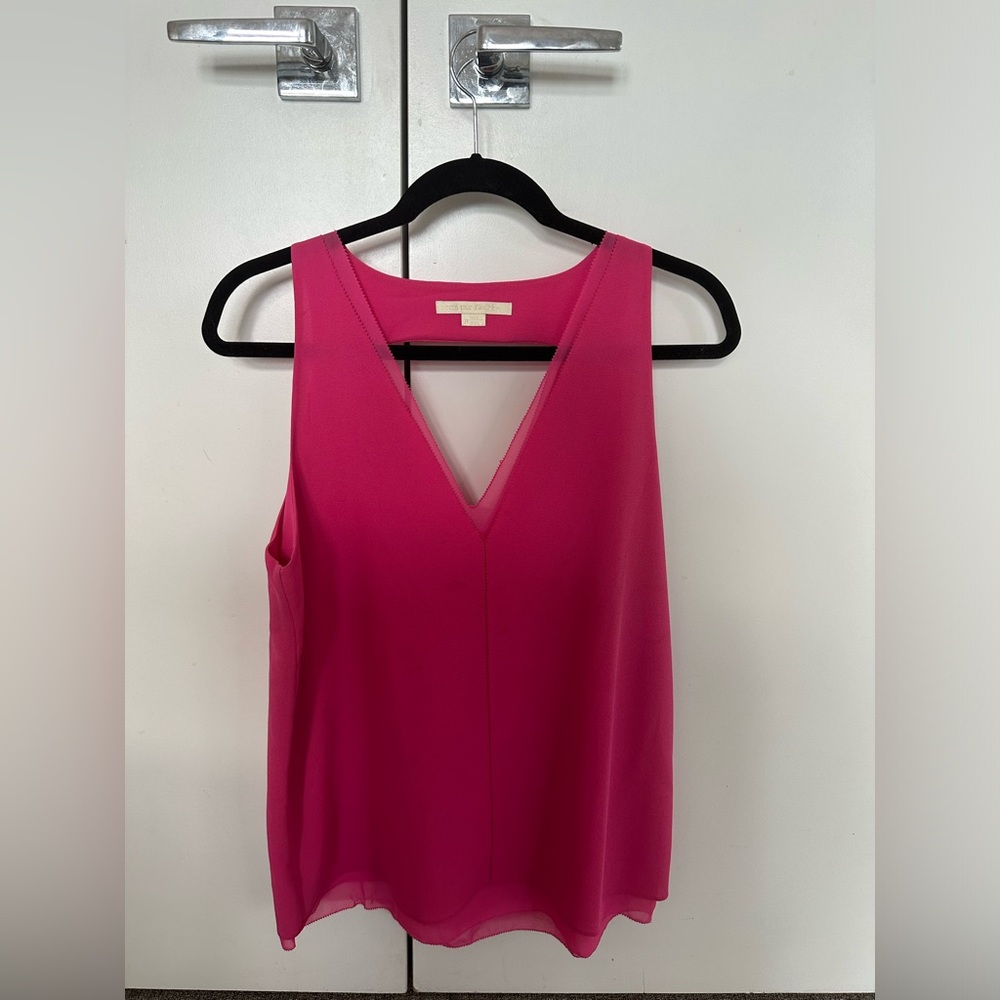 Pink layered tank